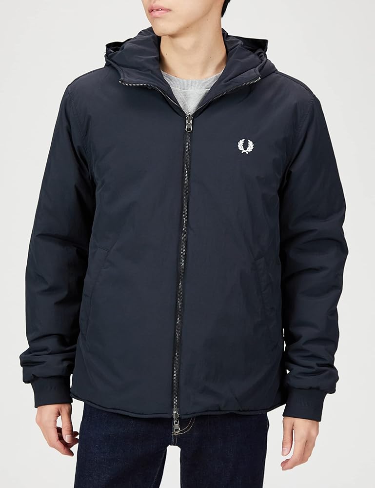 Amazon.co.jp: Fred Perry Zip In Liner Parka Men's Coat